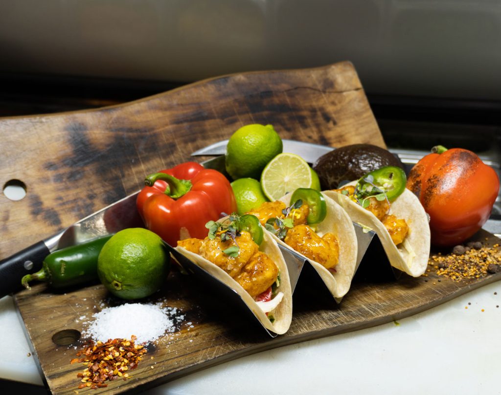 shrimp tacos