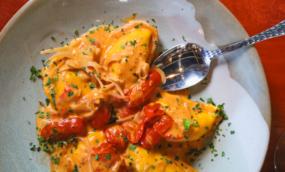 dish of Italian food