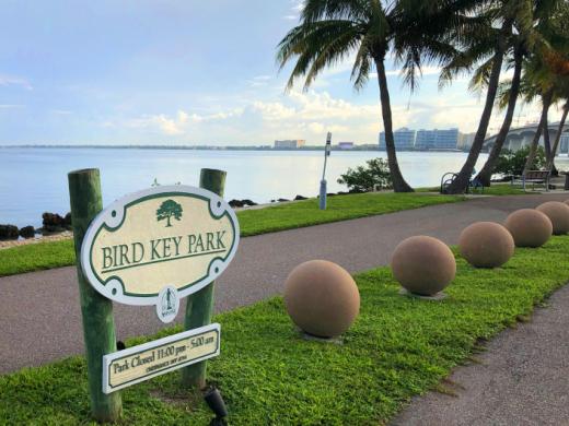 Bird Key Park sign