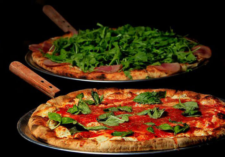 pizzas at Cristino's