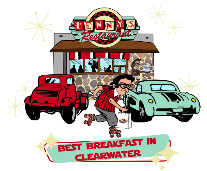 Lenny's Restaurant illustration