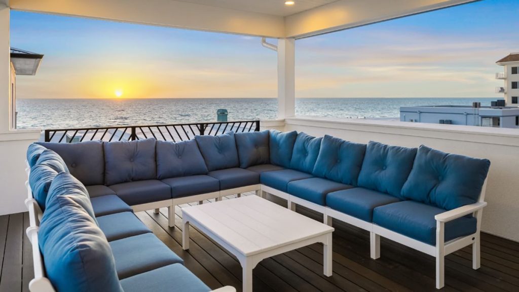 view from Clearwater Beach vacation rental