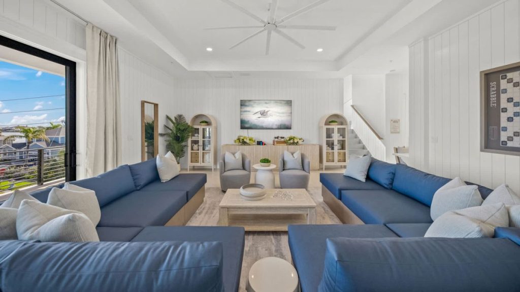 interior of Clearwater Beach rental