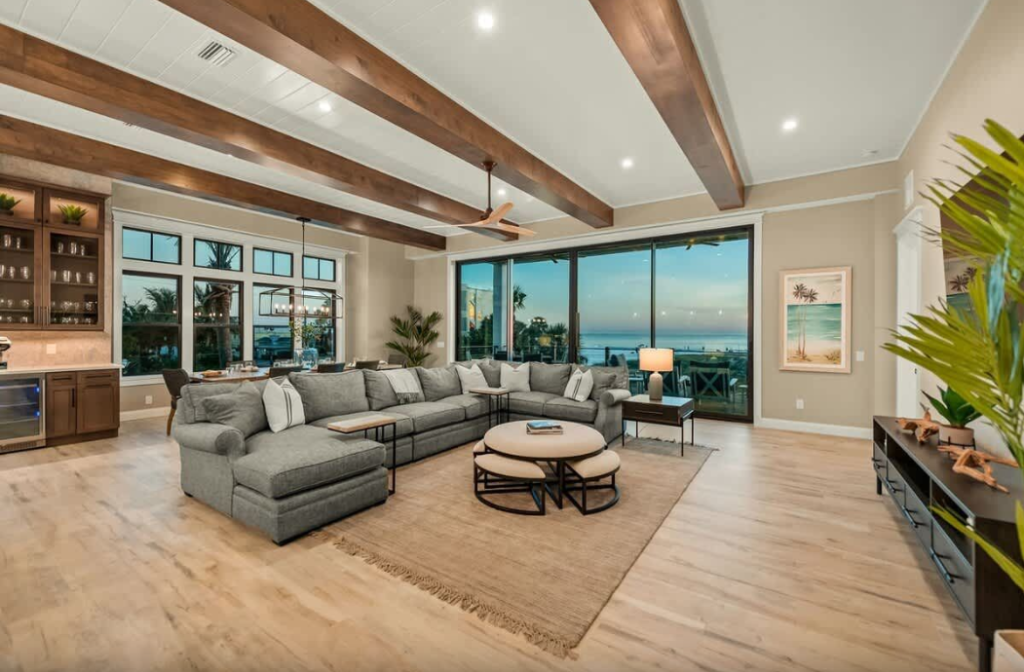 living room of Siesta Key rental