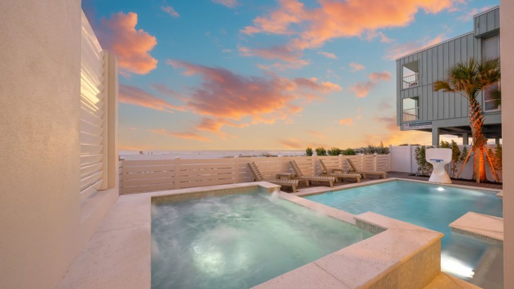 pool of Clearwater vacation rental